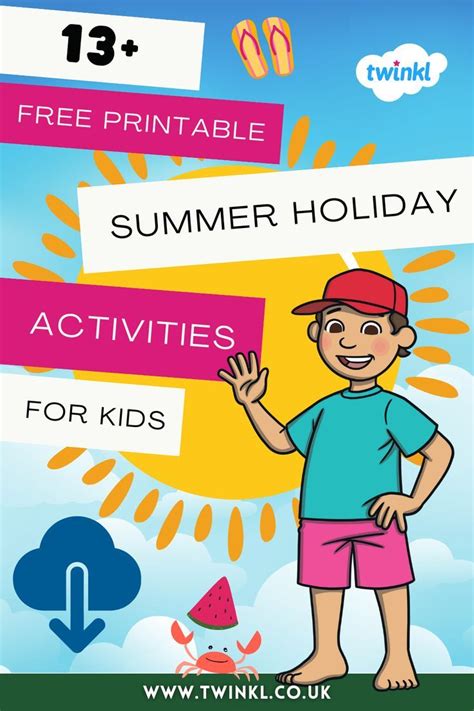 FREE Printable Summer Holiday Activities for Kids