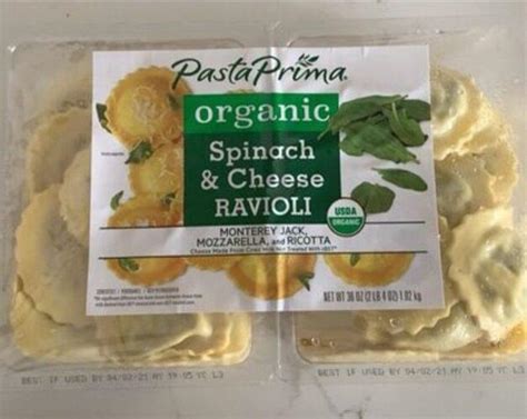 Pasta Prima Spinach Cheese Ravioli G Nutrition Information Innit