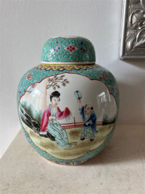 Ginger Jar Famille Rose Porcelain China Mid Catawiki