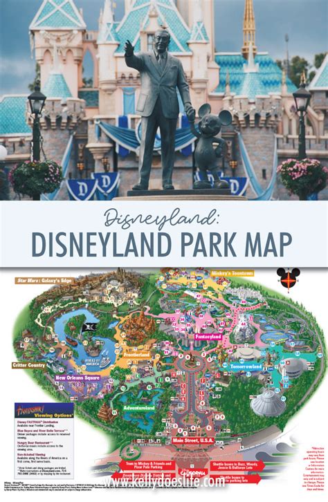 Disneyland Park Map Updated In February 2022