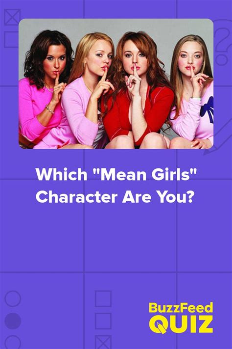 Which Mean Girls Character Are You Gilmore Girls Quiz Girl