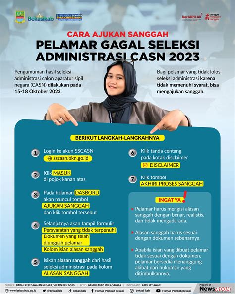 Cara Ajukan Sanggah Pelamar Gagal Seleksi Administrasi Casn 2023