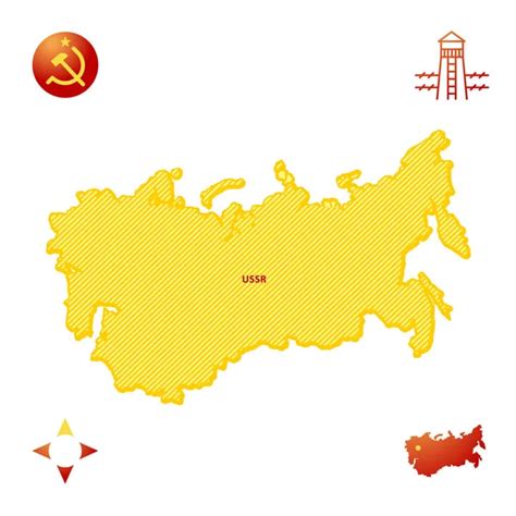 100000 Ussr Map Vector Images Depositphotos