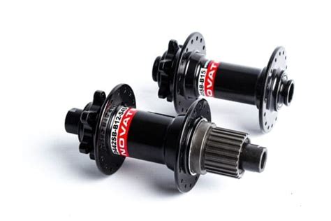 PAR DE MAZAS NOVATEC BOOST MICRO SPLINE 32H 6T Marcovecchio Bikes