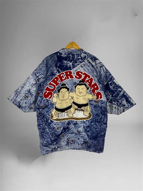 Denim Jacket × Fashion Victim × Japanese Brand “SUPER STAR SUMO ...