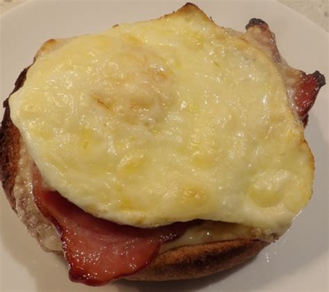 Baked Bacon In Maple Syrup On An Egg And Cheese Toastie