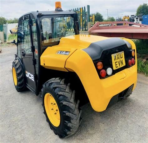 Jcb 515 40 Telehandler 2010 1500 Kg Lift 4 M Reach Towing Eye Road