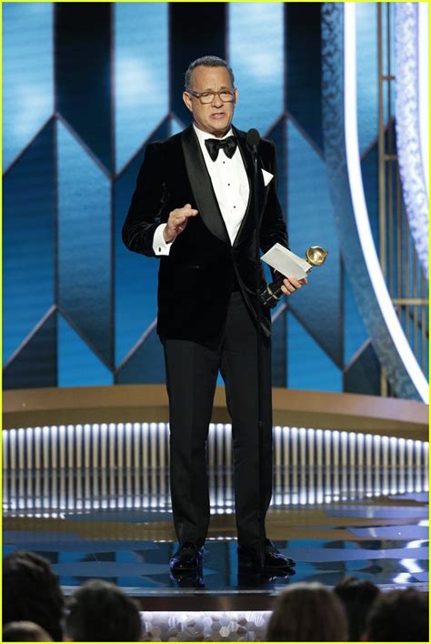 Tom Hanks Tears Up While Thanking His Family at Golden Globes 2020 ...