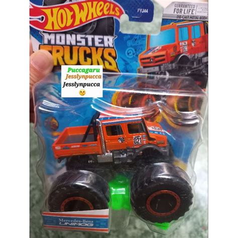 Jual HOT WHEELS MONSTER TRUCKS MERCEDES BENZ UNIMOG HOTWHEELS HW MONSTER TRUCK MERCY MERCI