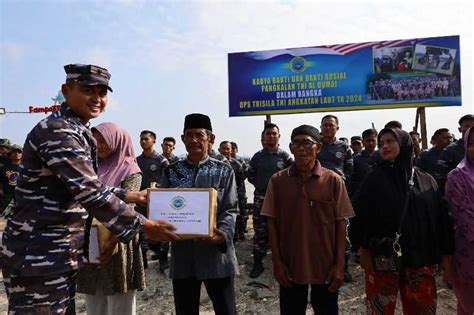 Tni Al Gelar Karya Bakti Dan Bakti Sosial Bagi Masyarakat Pesisir Dumai