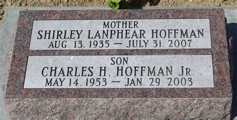 Charles Henry Hoffman Jr 1953 2003 Find A Grave Memorial