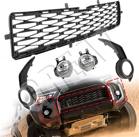 Buy For Toyota Runner Trd Sr Front Bumper Lower Grille Fog