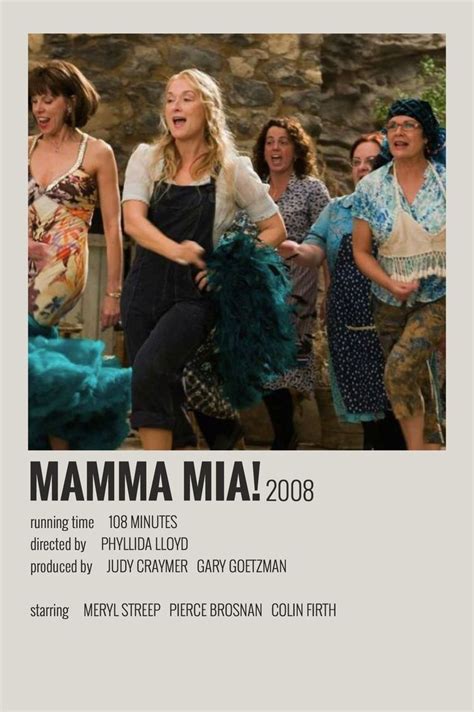 Mamma Mia Poster Movie