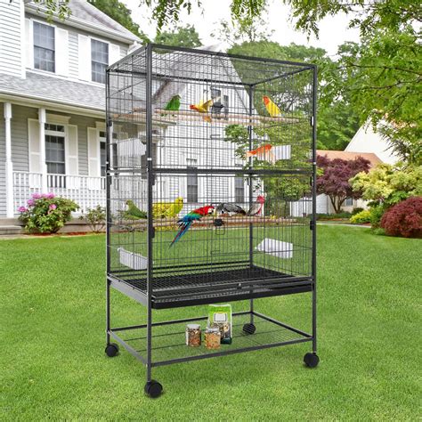 Yrllensdan 52in Large Bird Cage Bird Cage Parakeet Cage With Play Open