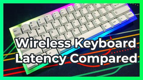 Keyboard Input Latency Compared: Wireless BLE ZMK, QMK, and Corsair ...