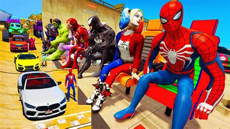 Spider Man Cars Si U Nh N Ng I Nh N Ch Y T Xe M Y V T Ch Ng