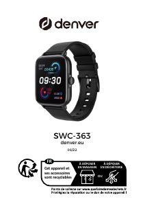 Handleiding Denver SWC 157AC Smartwatch