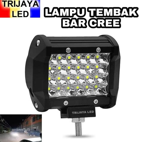 Jual Lampu Led Tembak Sorot Work Light Mata Susun Bar Cree