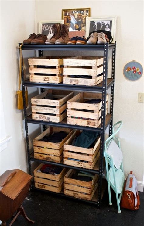 39 Wood Crate Storage Ideas That Will Have You Organized In No Time!