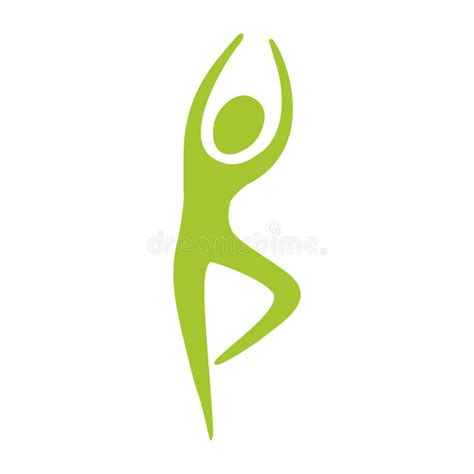 Stretching Icon on White Background. Simple Element Illustration from ...