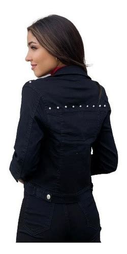 Campera De Jean Negra Con Tachas Mujer Avellaneda Online