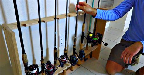 This Is How To Craft Your Own Fishing Rod Rack Step By Step