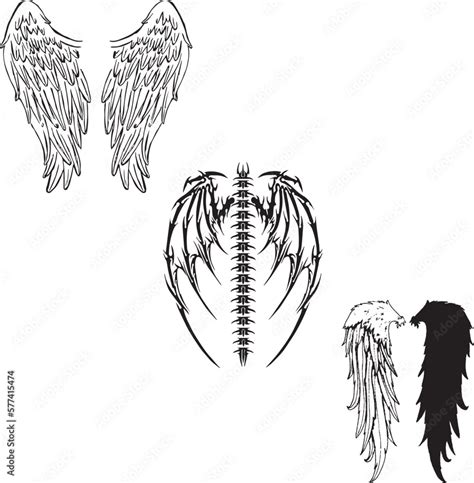 Top Skeleton Wings Tattoo In Coedo Vn