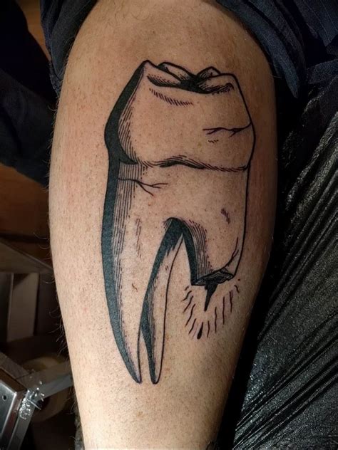 photo tattoo tooth 29.12.2018 №193 - going for a tooth tattoo ...