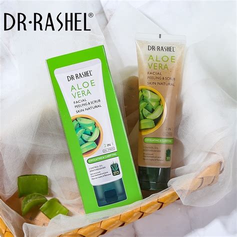 Dr Rashel Aloe Vera Facial Peeling And Scrub100 Authentic Shopee Malaysia