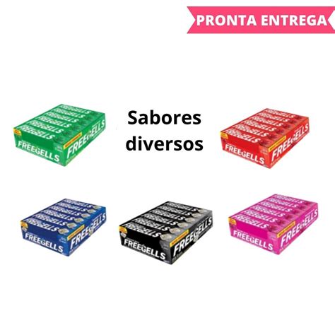 Bala Freegells Drops Sabores Diversos Caixa C Unidades Submarino