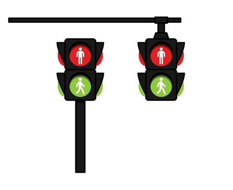 Pedestrian Traffic Light Icons 36358074 Vector Art At Vecteezy