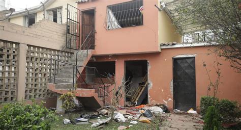 Surco Cuatro Heridos Una Casa Destruida Y 10 Viviendas Afectadas Tras