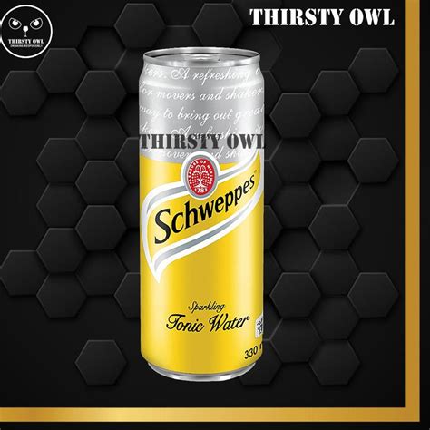 Jual Real Produk Schweppes Tonic Water Can Ml Shopee Indonesia