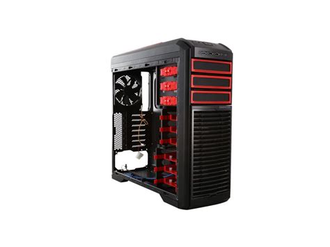 DEEPCOOL KENDOMEN Red ATX Mid Tower Computer Case Pre-installed 5 ...