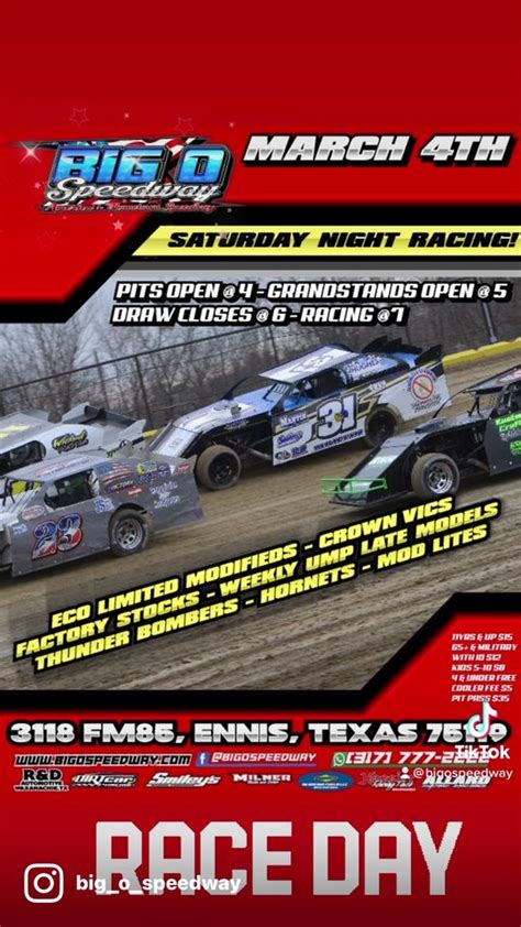 Today Is Race Day Big O Speedway