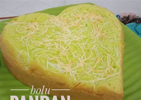 Resep Bolu Panggang Pandan Keju Pake Presto Oleh Mamanya HanifYumna