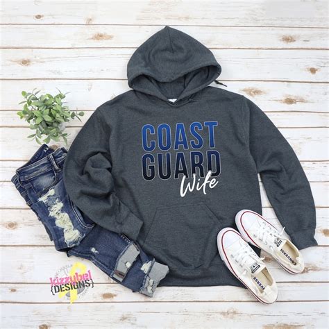 Coast Guard Wife Sweater Coast Guard Wife Hoodie Shirt For Etsy