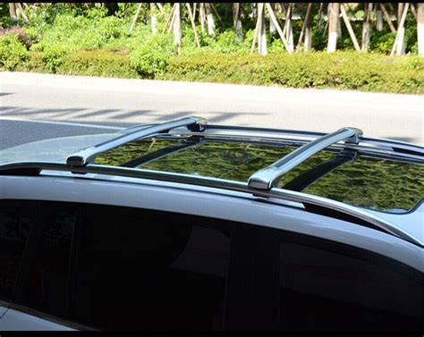 Pcs Lockable Roof Rail Racks Cross Bar Crossbar Fits For