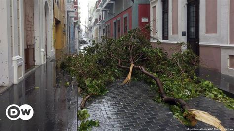 María Causó Severos Daños En Puerto Rico Y Antillas Menores Dw 20