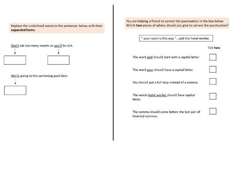 Year 6 SPaG GaPS 2 Questions Per Day SATs Teaching Resources