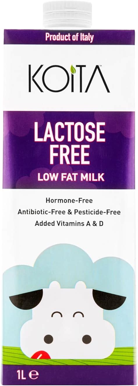 Koita Lactose Free Low Fat Milk Liter Pack Of Buy Online At