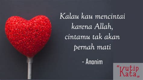 kata kata cinta islami menyentuh hati sebagai renungan kutipkata