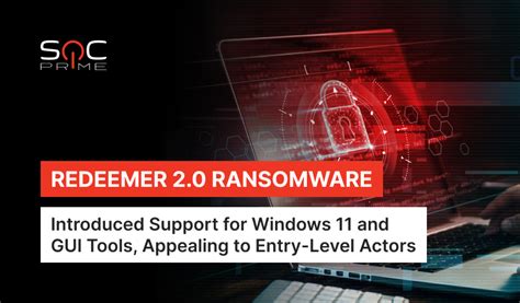 Redeemer Ransomware Detection New Version Distributed On Underground