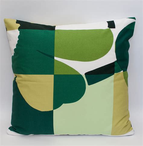 16x16 Marimekko Pillow Cover Handmade Pattern Etsy