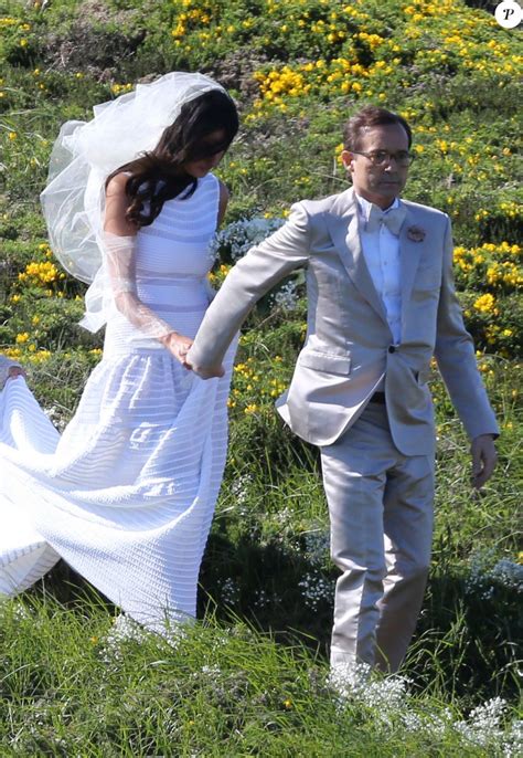 Mariage de Jean Luc Delarue et Anissa Kehl à Belle île en mer Le