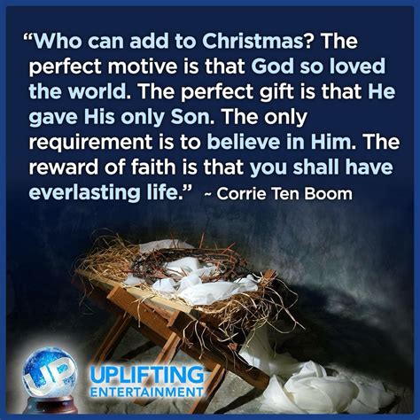 God Gave Us His Son For Christmas Corrie Ten Boom Christmas