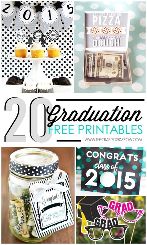 20 Graduation Printables