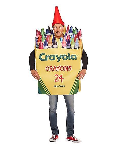 Adult Crayon Box Costume Crayola