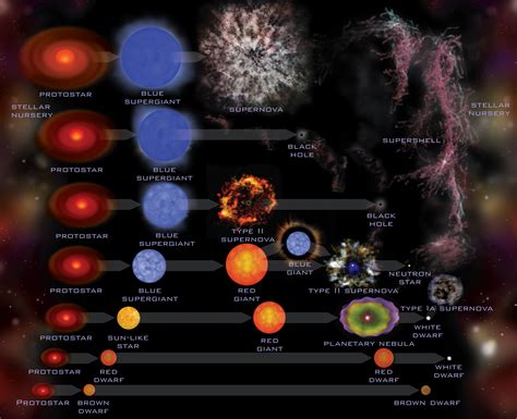 Chandra Resources Stellar Evolution Illustrations