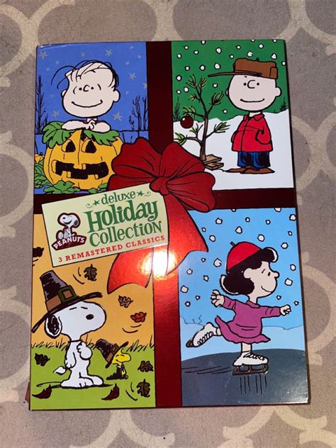 Charlie Brown Deluxe Holiday Collection Dvds Holiday Collection